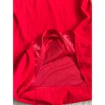 THML Embroidered Cap Sleeve Eloise Mini Shift Dress Red White Size Large Photo 11