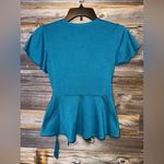 Lily White - women’s small- teal color- v neck Photo 1