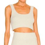 L'Academie Blayke Knit Bra in Moss Gray Photo 0