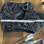 Lulus Shining with Confidence Black Sequin Crop Top Size Small New with Tags Photo 5