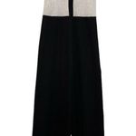 Armani Exchange Two Tone Knit Black And White Jumpsuit Size Small Photo 4