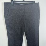 Veronica Beard Size 10 Dark Gray Donegal Tweed Wool Silk Blend Pants Slacks Photo 2