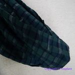 Madewell  Marianna Puff-Sleeve Mini‎ Dress in Plaid, forest, size XS Photo 10