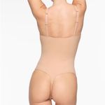 SKIMS RARE ‎ Naked Plunge Thong Shaper Bodysuit in Clay Size XS Photo 3