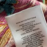 EXPRESS Top Floral Off Shoulder Tropical Ruffle Hawaiian Pink Purple Photo 9