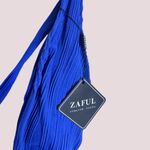 Zaful NWT Navy Plunge One Piece Swimsuit - Small Photo 5
