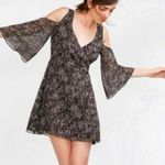 ZARA Basic Cold Shoulder Lined Dress Photo 0