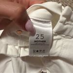 Mother Denim Jeans Looker Ankle Fray Little Miss Innocent White Photo 8