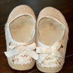 UGG  Indah Polka Dot Burlap Slip-On Flats Size 7 Photo 3