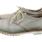 Paul Green  shimmering Lace-Up Flats, Size 4,Made in Austria Photo 0