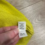 St. John  Lime Green Santana Knit Wool Blend Tank Top Sleeveless Size P Photo 4