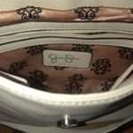 Jessica Simpson gray and cream crossbody handbag Photo 11