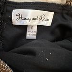 Honey and Rosie Gold Glitter Dress Photo 1