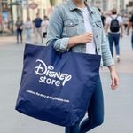 Disney Official Store Reusable Shopping Tote Bag - Mickey Mouse Silhouette Photo 0