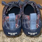 Sperry Women's Crest Vibe Seasonal Sneaker Size 9 New Navy Wool Plaid Photo 8