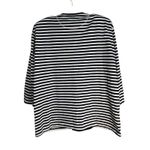 La Chine Knitwear by Galinda Wang Striped Blazer Jacket Gold Buttons Nautical 2X Blue Photo 8