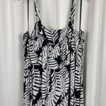 Lane Bryant Black&White Palm Print Knit Maxi Dress Sz.26/28 Photo 6