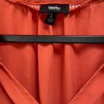 Mossimo lg womens tank shirt w front tie Red Photo 3