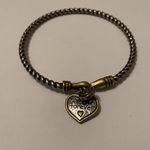 Brighton  Forever / Always Bangle Bracelet Twisted Cable Style / Drawstring Bag Photo 6