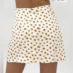 Revolve  WeWoreWhat Mini Slip Skirt
Ditsy Daisies 
Size L Photo 1