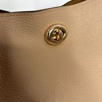 Coach Charlie Bucket Bag Sand Taupe Beige Everyday Classic Gold Hardware ($350) Photo 13