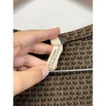 We The Free  Knit Oversized Sweater Size XS V Neck Long Sleeve Tan Black Slouchy Photo 4