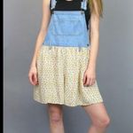 EXPRESS 90s vintage denim romper sz XS to sz 4 Photo 1