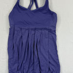 Lululemon Purple Workout Tank Top Adjustable Drawstring Women's‎ Size 6 Photo 0