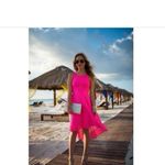 Lilly Pulitzer NEW  Tilly Pink Knit Asymmetrical Dress Photo 14