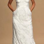 Lulus White Dress / Graduation / Bridal Photo 0
