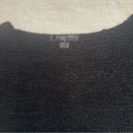 August Silk  Black Knit Top Photo 1