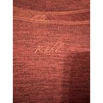 Kuhl LEA Rosewood Cowl Neck Long Sleeve Thumbhole Pullover Sweatshirt M Preppy Photo 2