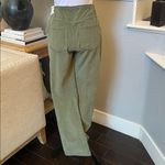 We The Free Free People Jenny High Rise Skinny Flare Pants Green Corduroy Size 28 Photo 5