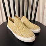 Nicole Miller raffia tan slide flats size 6 Photo 8