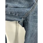 Lee  Mid Rise Dark Wash Blue Cotton Blend Denim Bootcut Jeans Women's Size 16 Photo 4