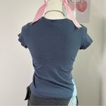 Abercrombie & Fitch Y2K Cookie Cafe Baby Tee Preppy Bella Swan Tight Womens S Photo 3