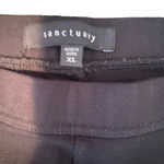 Sanctuary  Black Stretch Skinny Ankle Faux Pocket Leggings Women Sz XL Photo 8