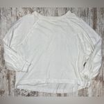 Free People Movement sz XS She's Everything Long Sleeve White Top GUC! Photo 2
