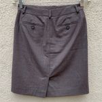 Theory  Brown Sealy Pencil Skirt 4 Wool Photo 6