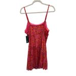 Wild Fable  Pink‎ Y2K Flower Mesh Dress Size Large NWT Photo 5