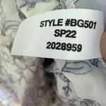 J.Crew Mini Dress White Floral Smocked Puff Sleeve Square Neck Cottagecore Photo 6