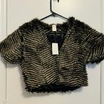 Charlotte Russe Faux Sherpa Coat Size M Photo 0