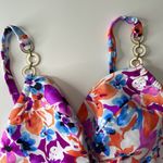 Catalina  collections swim tank.  Floral.  Size 3X.  Built in bra.  EUC. Photo 6