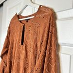 Shyanne Ruffle Lace Long Sleeve Mini Dress Size Large Photo 3