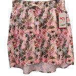 Kari Traa Ruth Skirt in peach floral NWT M Pink Size M Photo 0