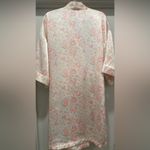VTG Cream & Light Pink Romantic Floral Print Mid Photo 6