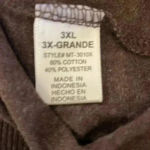 Artisan 🆕 Plus-size Basic 3/4 Sleeve Brown Knit Top 3X🆕 Photo 4