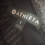Athleta Herringbone Mercer Tight in Black, White Size Small Photo 3