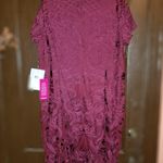 JS Collections JsCollection Sweetheart neck soutache burgundy cocktail dress size 22W Photo 1