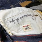 Raleigh Selvedge Straight Leg Jeans 25 Blue White Oak Cotton Stretch USA 26x28 Photo 10